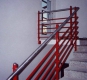 Vnitřní ocelové schodiště
